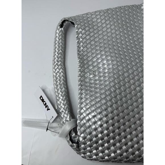 DKNY Giselle Hobo bag with wristlet Silver - Picture 14 of 14